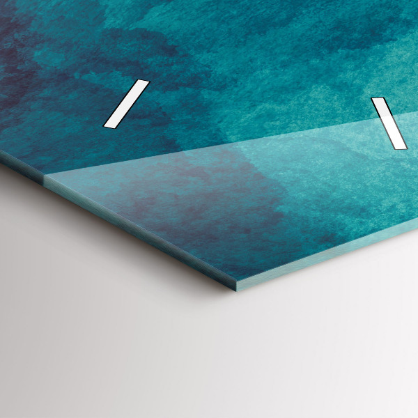 Téglalap alakú üvegóra Absztrakciós mélység