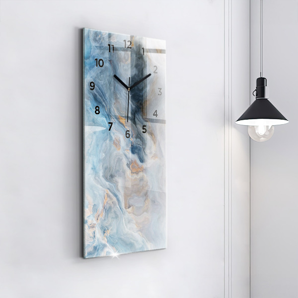 Téglalap alakú üvegóra Márvány minta