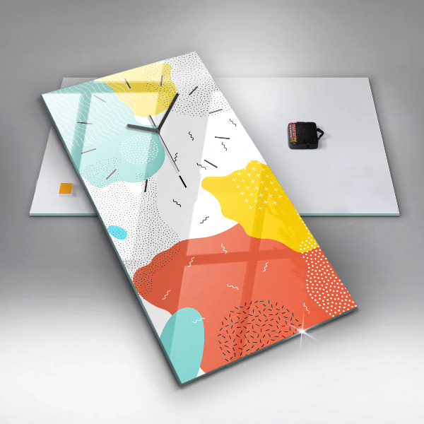 Téglalap alakú üvegóra POP absztrakció