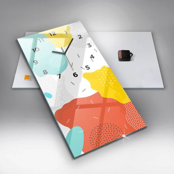 Téglalap alakú üvegóra POP absztrakció