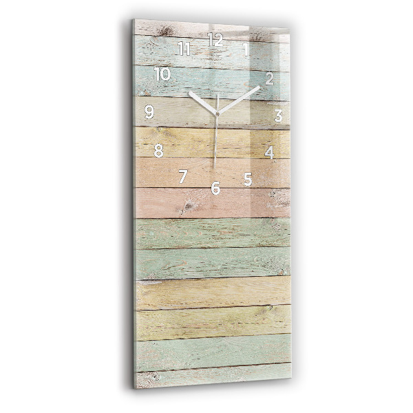 Téglalap alakú üvegóra Színes táblák