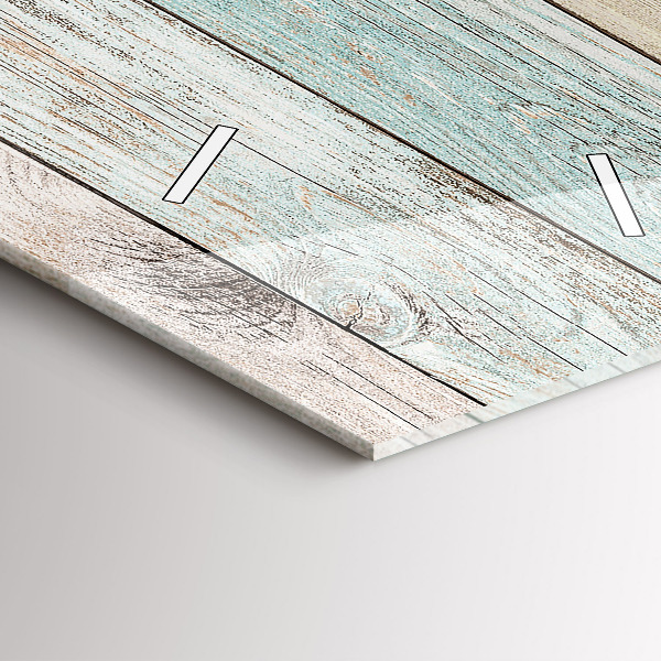 Téglalap alakú üvegóra Színes táblák