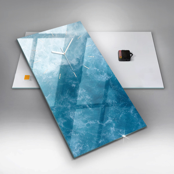 Téglalap alakú üvegóra Tengervíz