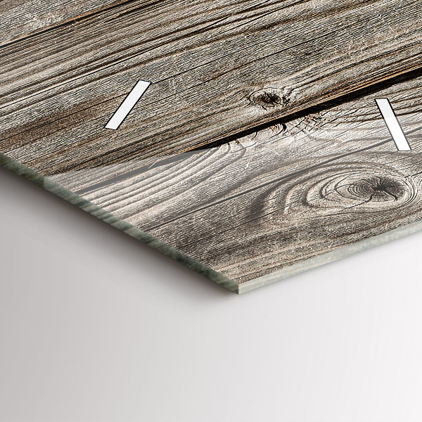 Téglalap alakú üvegóra Napraforgó táblákon