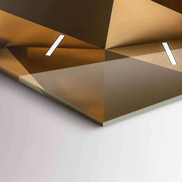 Téglalap alakú üvegóra Geometriai textúra