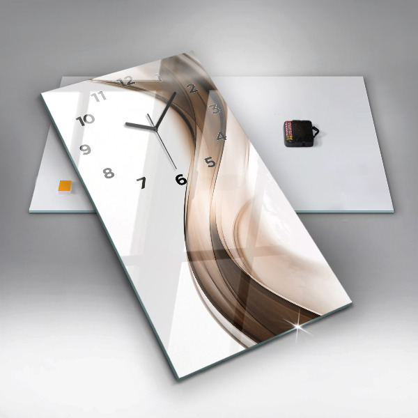 Téglalap alakú üvegóra Absztrakciós vonal