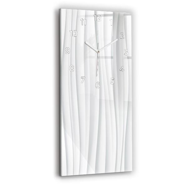 Téglalap alakú üvegóra Hullámok textúrája