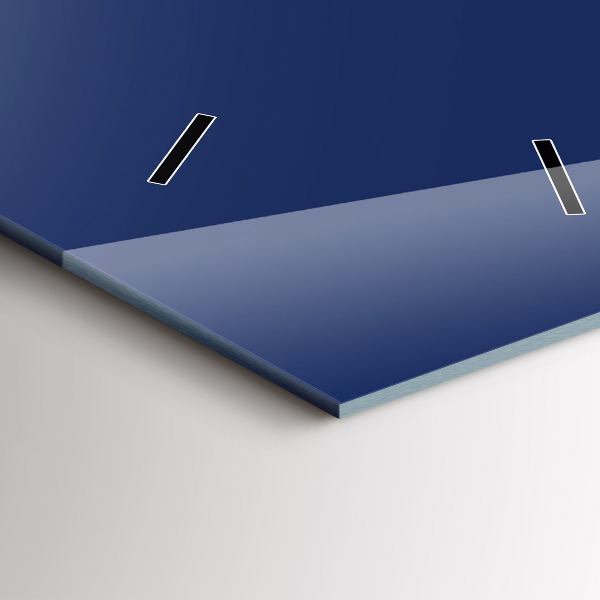 Téglalap alakú üvegóra Sötétkék színű