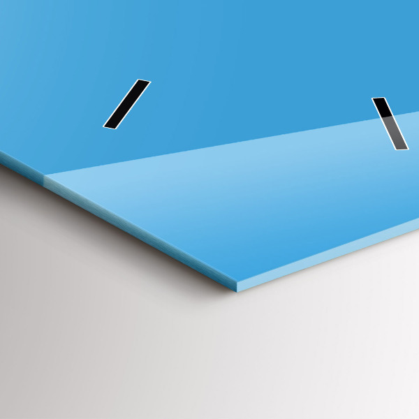 Téglalap alakú üvegóra Szín kék