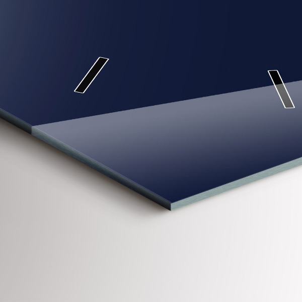 Téglalap alakú üvegóra Színe sötétkék