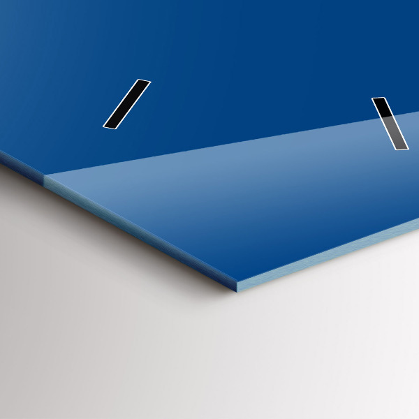 Téglalap alakú üvegóra Kék szín