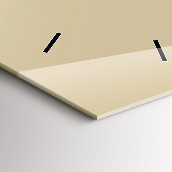 Téglalap alakú üvegóra Bézs színű