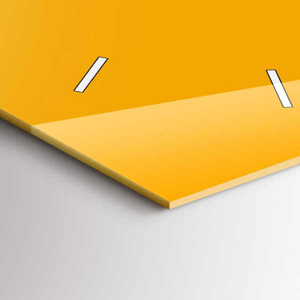 Téglalap alakú üvegóra Színe aranysárga