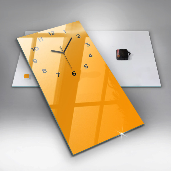 Téglalap alakú üvegóra Színe aranysárga