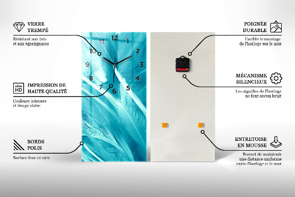 Téglalap alakú üvegóra Színe aranysárga