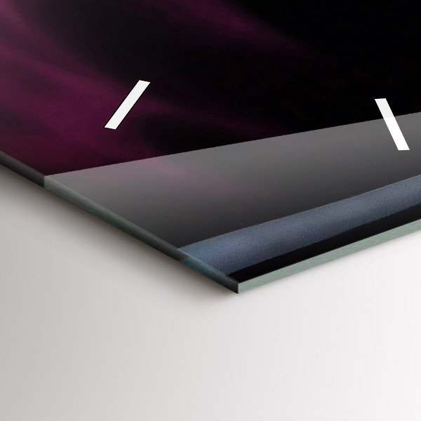 Téglalap alakú üvegóra Vörösbor