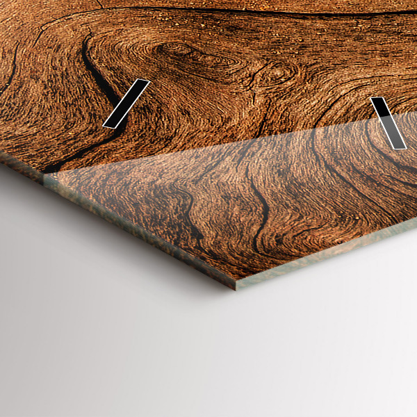 Téglalap alakú üvegóra Régi fa