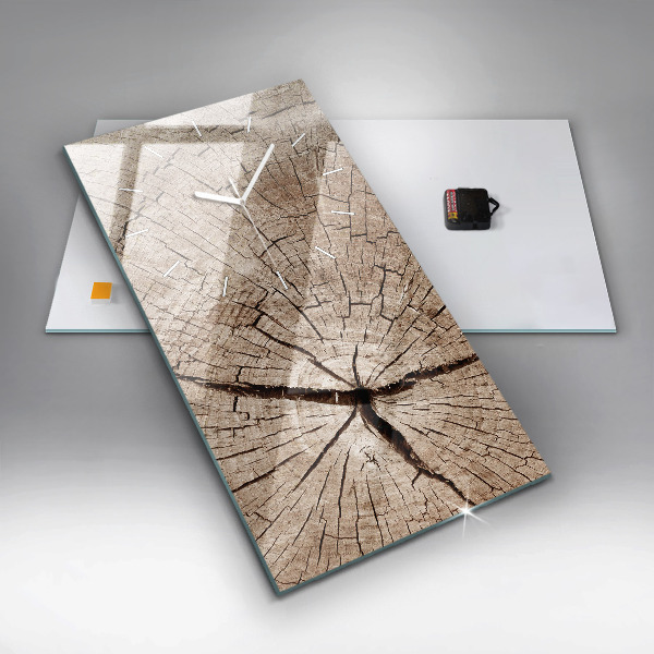 Téglalap alakú üvegóra Régi fa tuskó