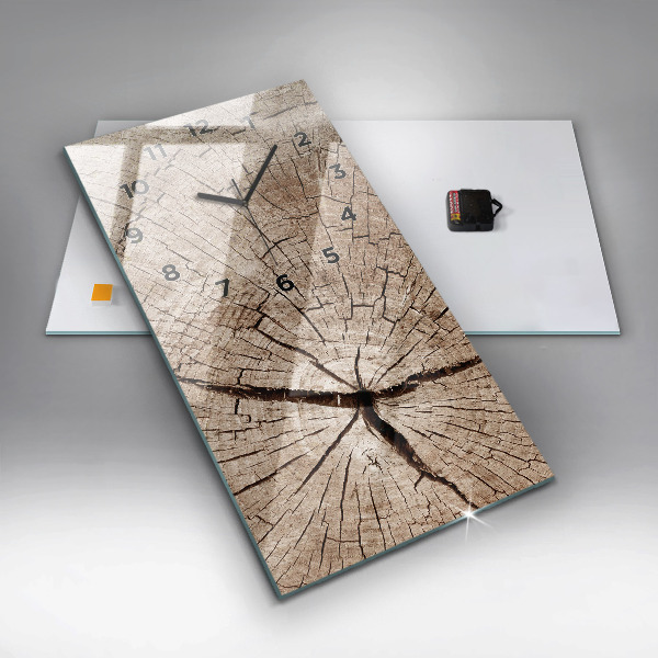 Téglalap alakú üvegóra Régi fa tuskó