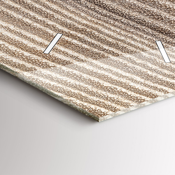 Téglalap alakú üvegóra Törzs