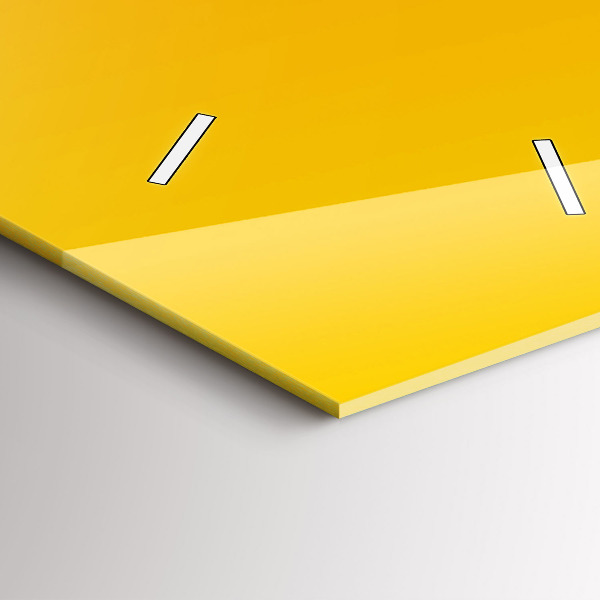 Téglalap alakú üvegóra Narancs