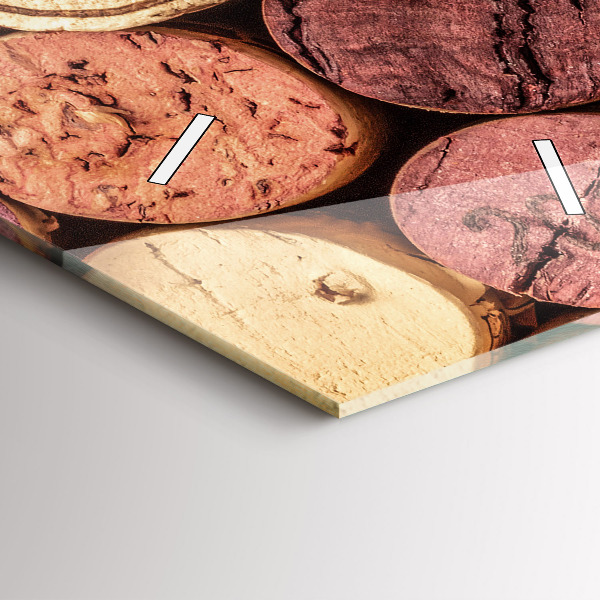 Téglalap alakú üvegóra Bordugók