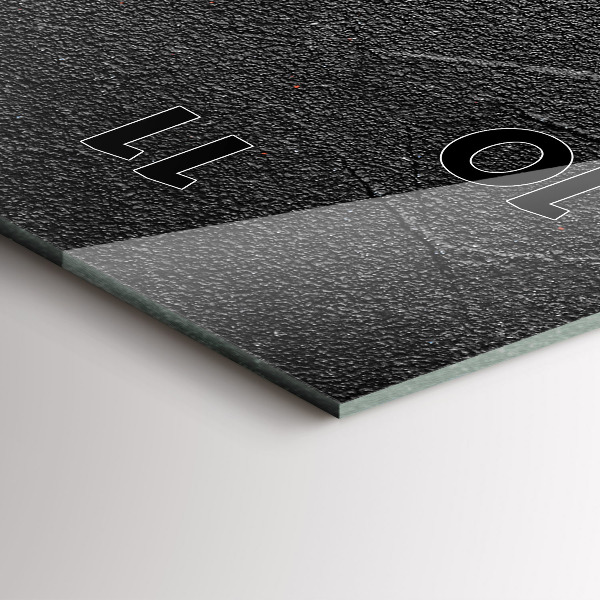 Téglalap alakú üvegóra Piros paprika