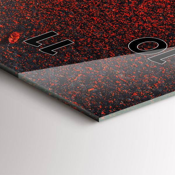 Téglalap alakú üvegóra Pirospaprika fűszerezés