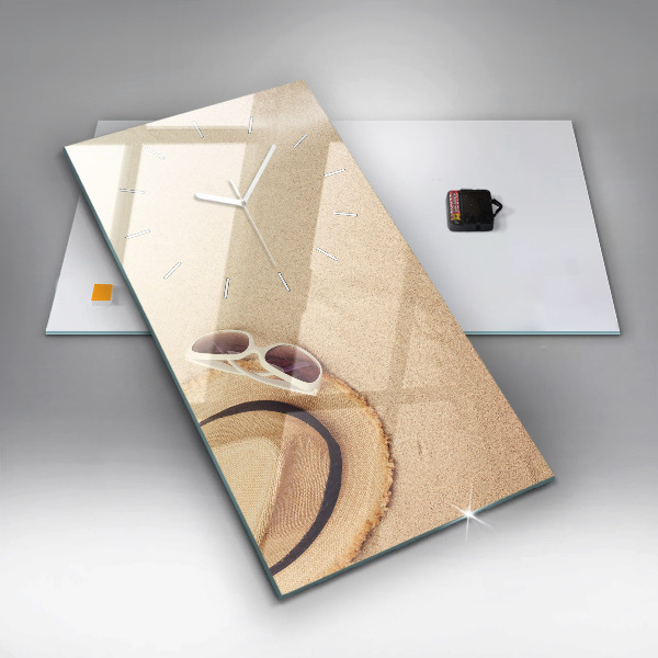 Téglalap alakú üvegóra Arany absztrakció