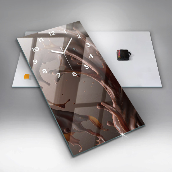 Téglalap alakú üvegóra Kakaó hullámok