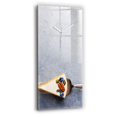 Téglalap alakú üvegóra Egy szelet tortát