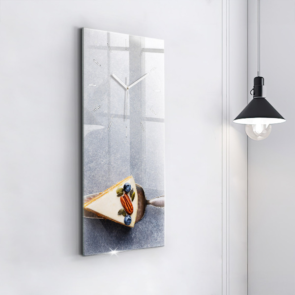 Téglalap alakú üvegóra Egy szelet tortát