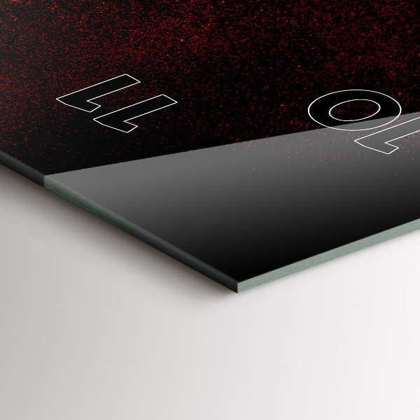 Téglalap alakú üvegóra Chili paprika