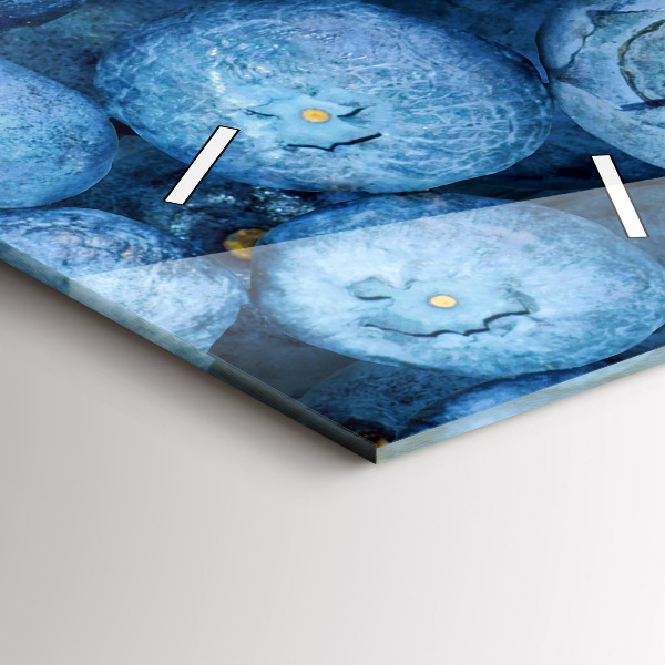 Téglalap alakú üvegóra Áfonya és málna