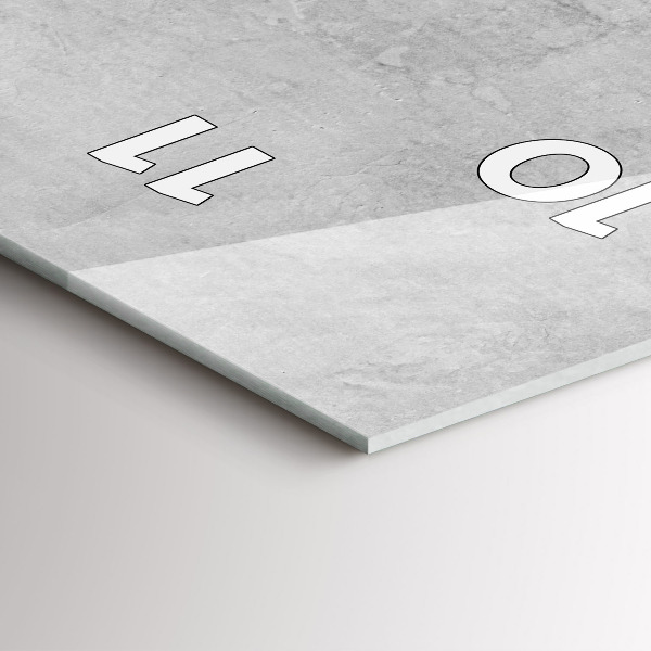 Téglalap alakú üvegóra Kőfal