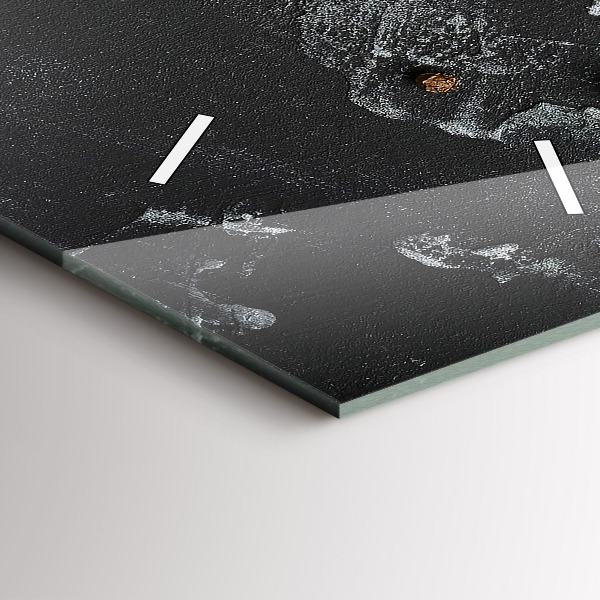 Téglalap alakú üvegóra Fűszerek a pulton