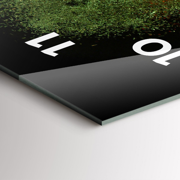 Téglalap alakú üvegóra Szétszórt fűszerek