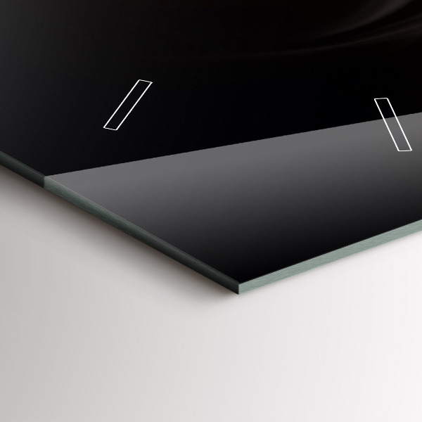 Téglalap alakú üvegóra Egy csésze kávét