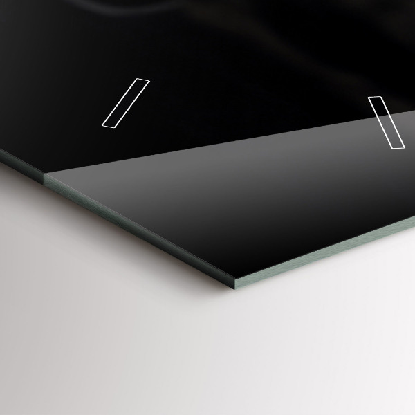 Téglalap alakú üvegóra Csésze és kávébab