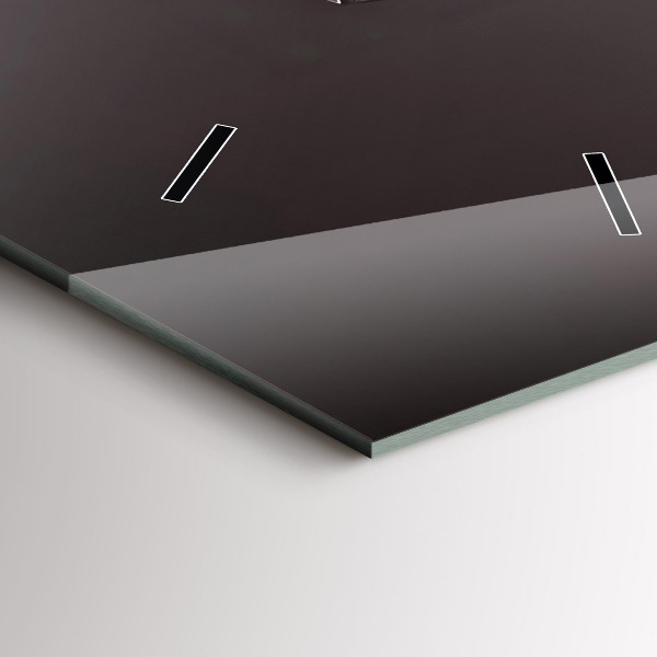 Téglalap alakú üvegóra Egy pohár vörösbor