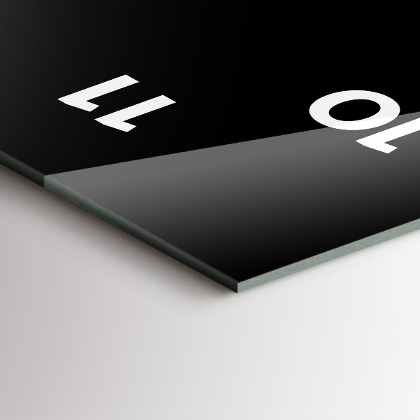 Téglalap alakú üvegóra Egy csésze kávét