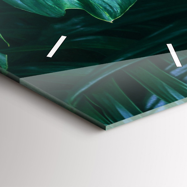 Téglalap alakú üvegóra A természet trópusi oldala