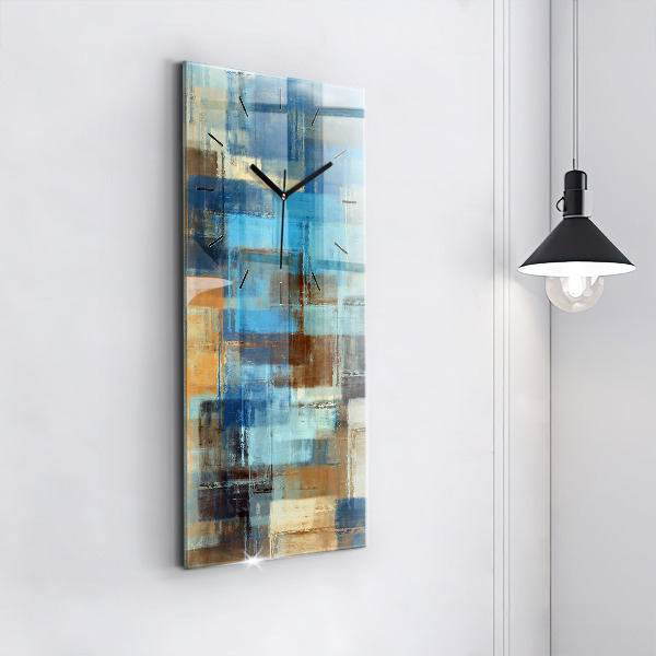 Téglalap alakú üvegóra Színes háttér - absztrakt