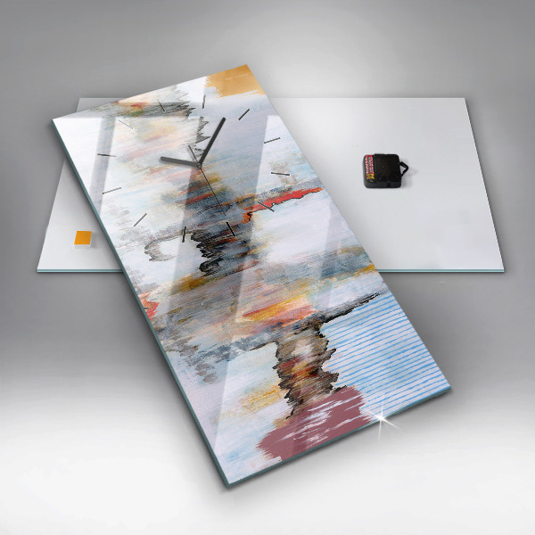 Téglalap alakú üvegóra Absztrakció