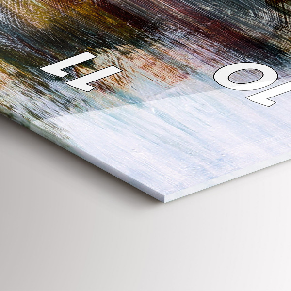 Téglalap alakú üvegóra Absztrakció