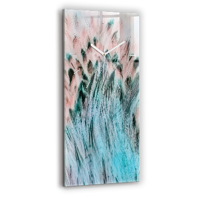 Téglalap alakú üvegóra Színes tollak