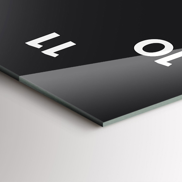 Téglalap alakú üvegóra Holdfázisok és homokóra