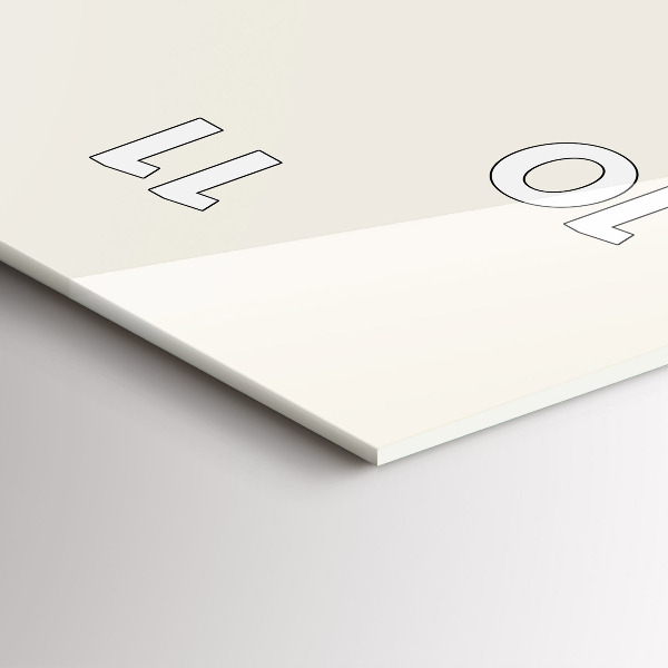 Téglalap alakú üvegóra Holdfázisok