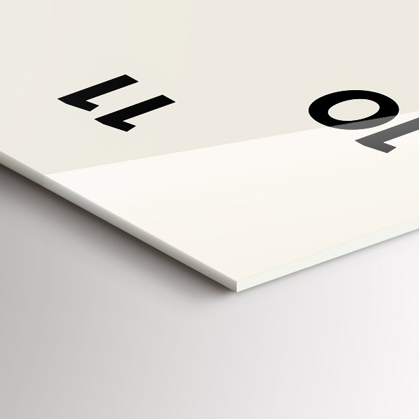 Téglalap alakú üvegóra Holdfázisok