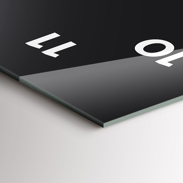 Téglalap alakú üvegóra Holdfázisok